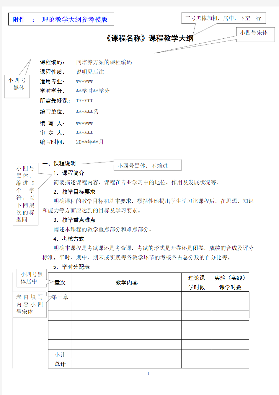 课程名称课程教学大纲