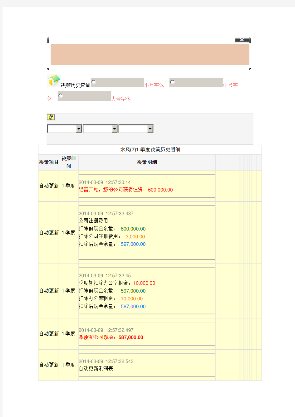 创业之星玩具第一名历史决策