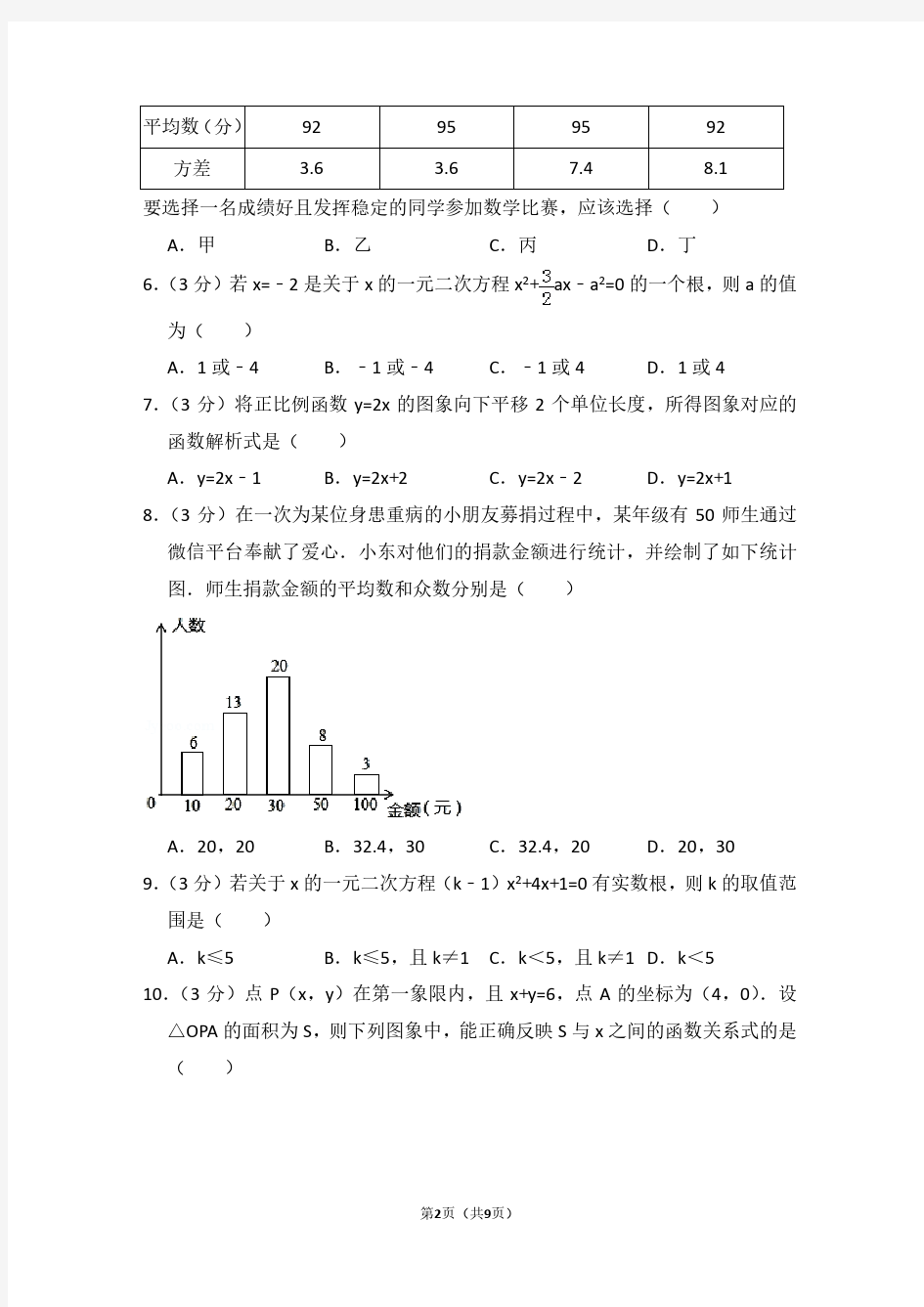 北京市东城区八年级(下)期末数学试卷