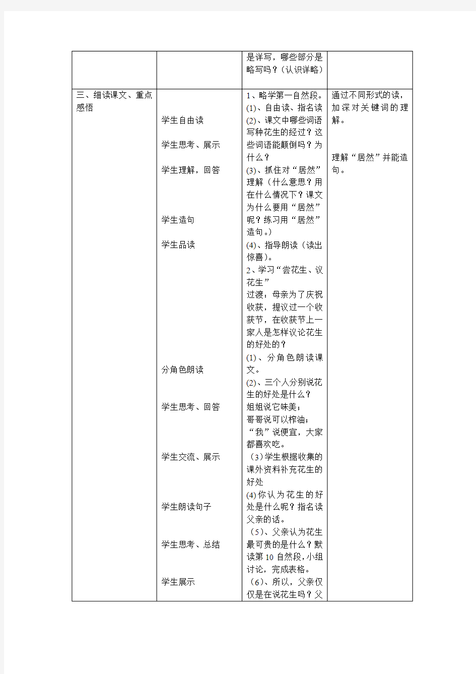 部编本《落花生》优质课公开课教案 (7)