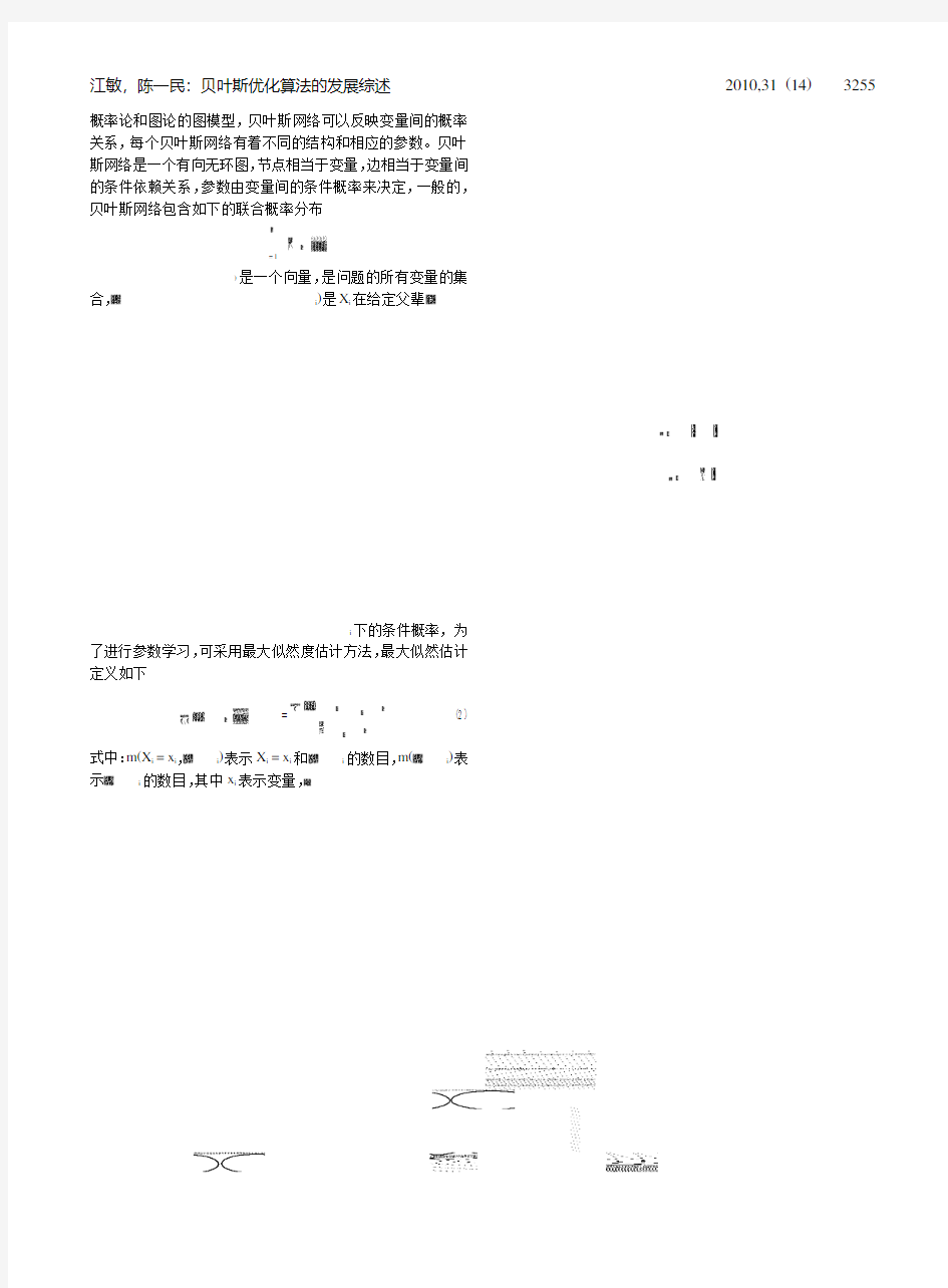 贝叶斯优化算法的发展综述