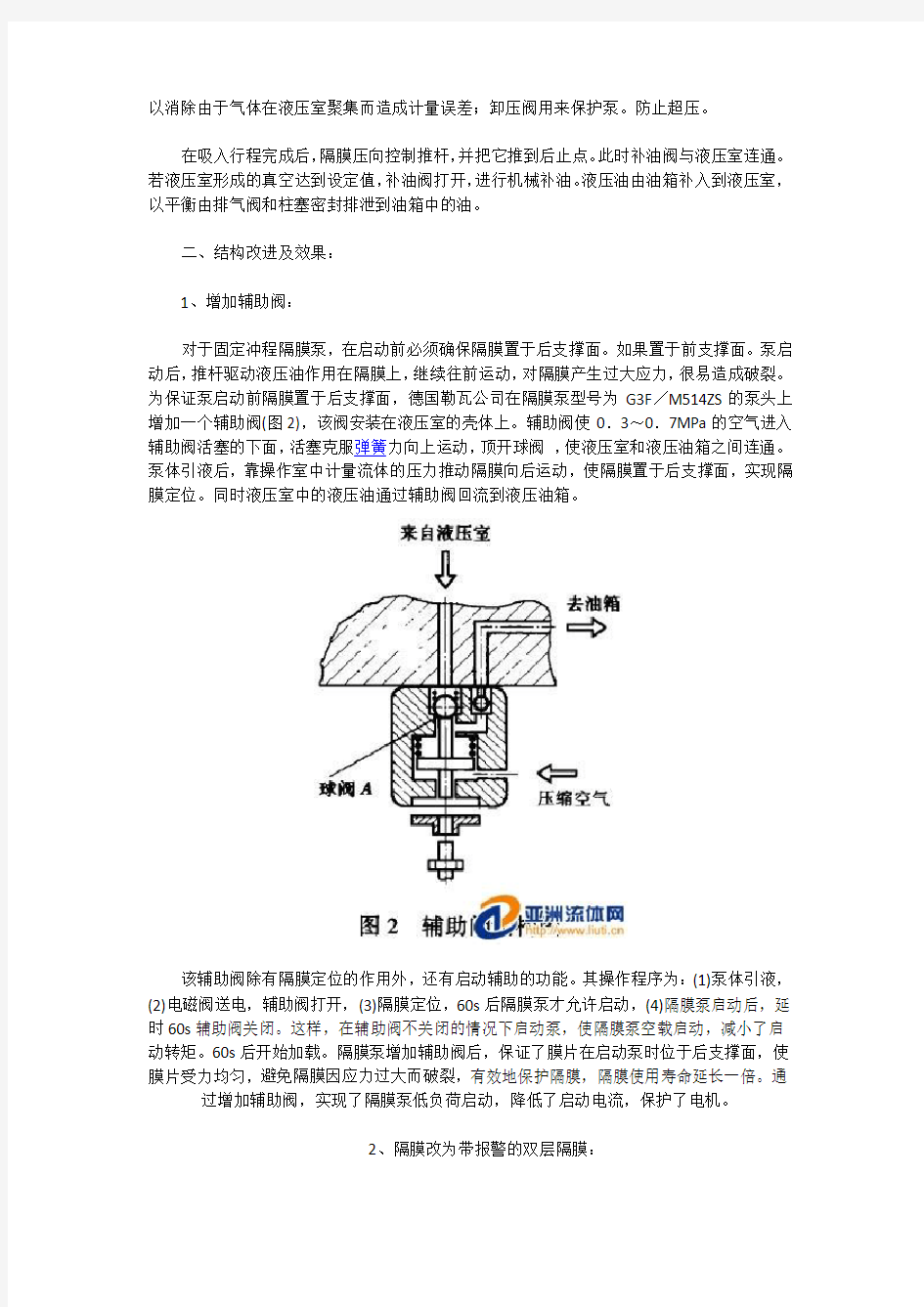 隔膜计量泵原理图解diaphragm metering pump