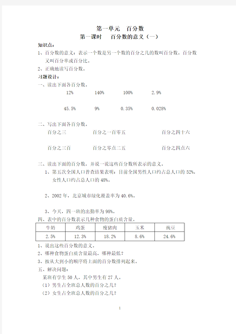 12册精编习题百分数