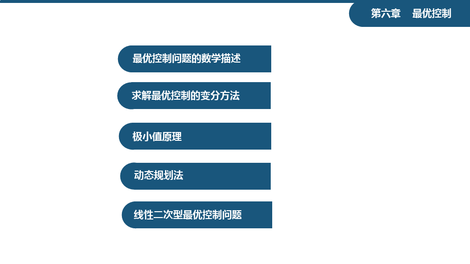 现代控制理论 最优控制