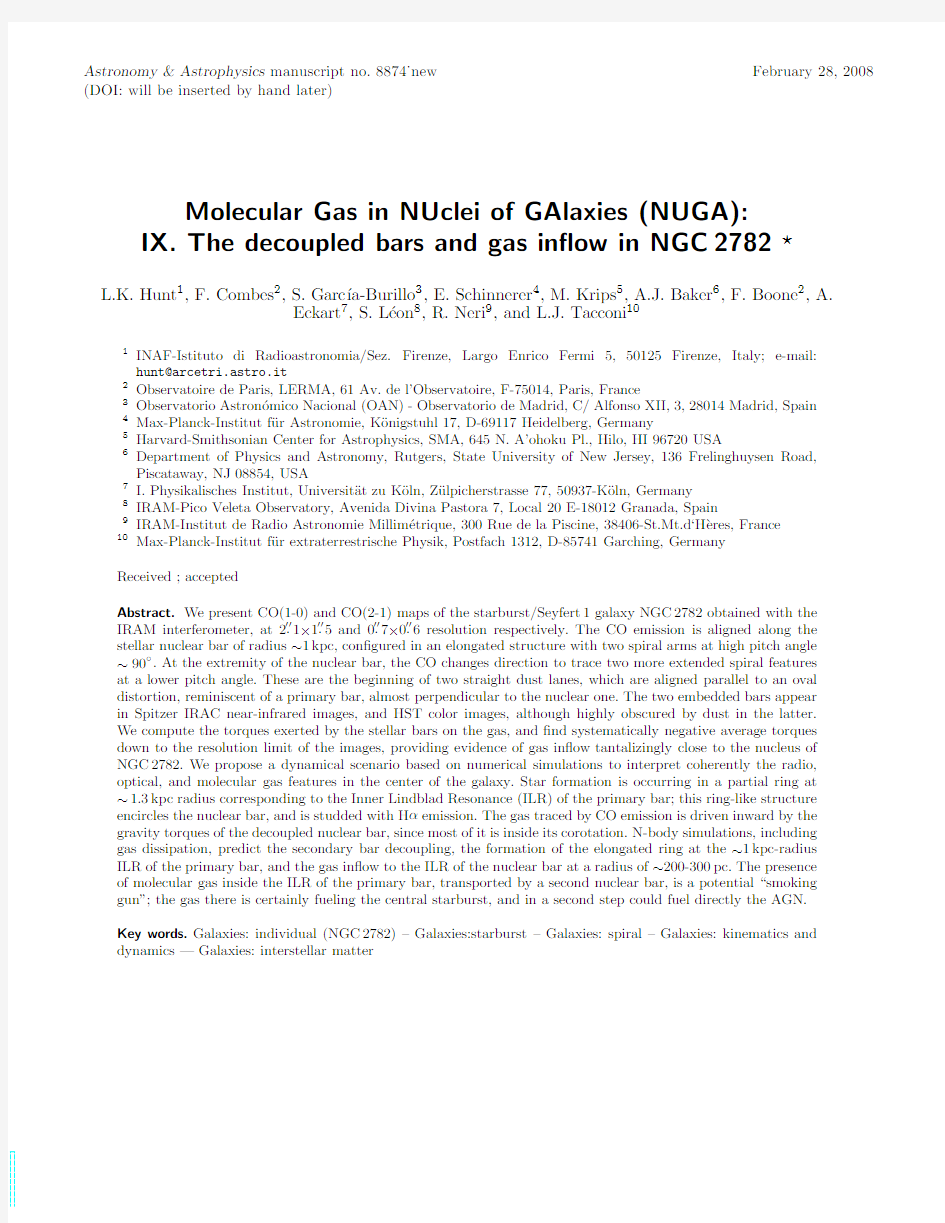 Molecular Gas in NUclei of GAlaxies (NUGA) IX. The decoupled bars and gas inflow in NGC 278