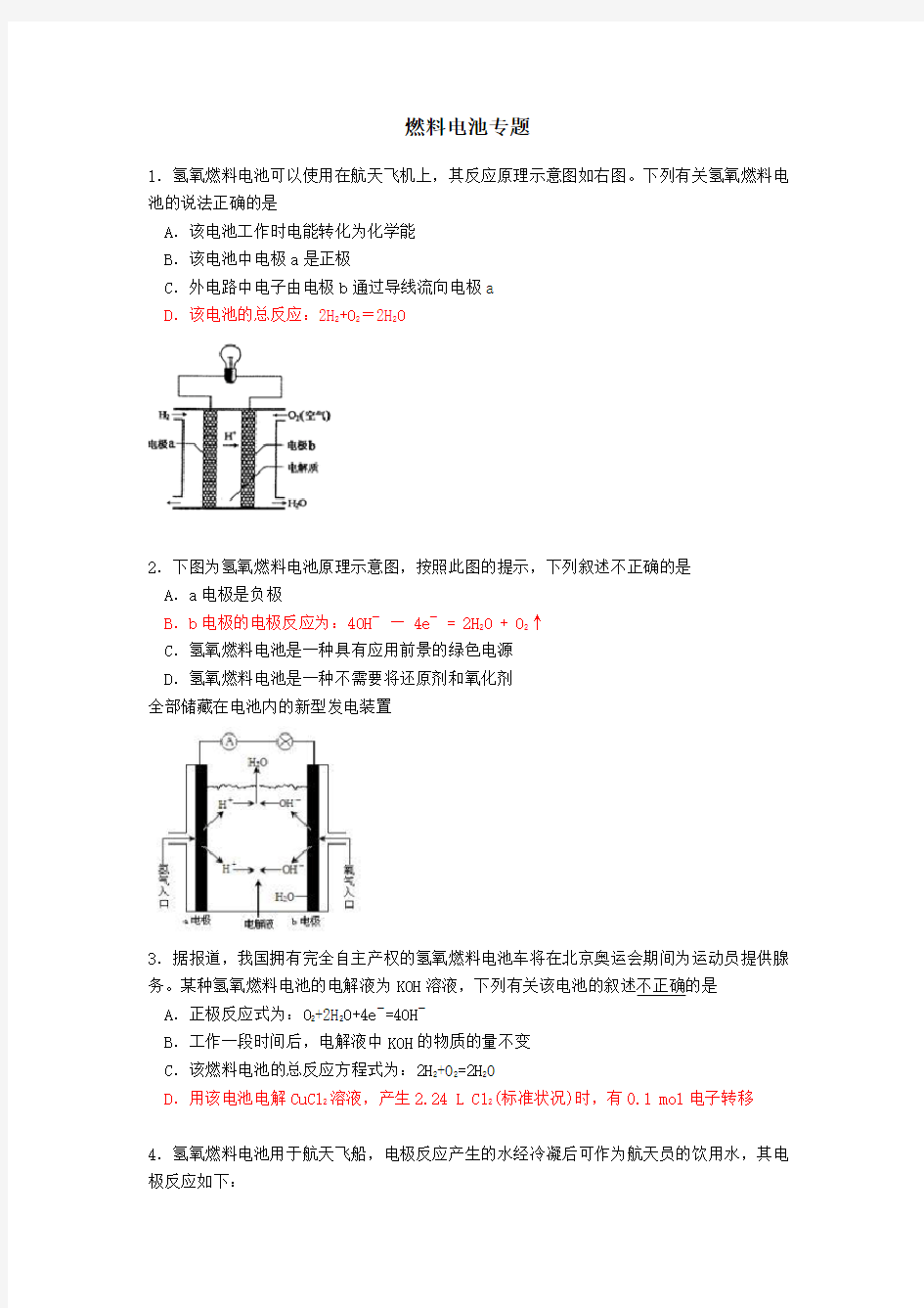 燃料电池专题