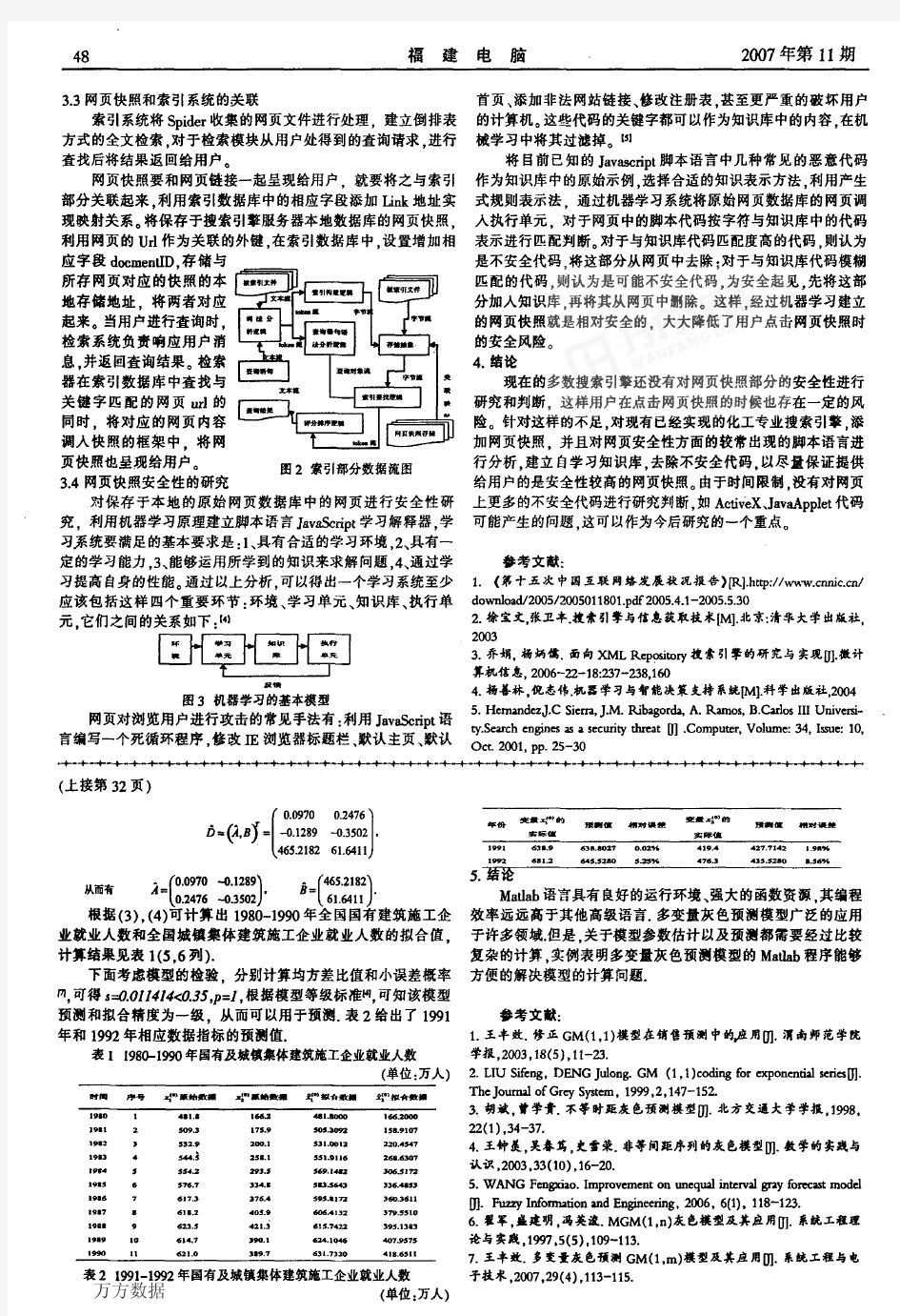 多变量灰色预测模型算法的Matlab程序