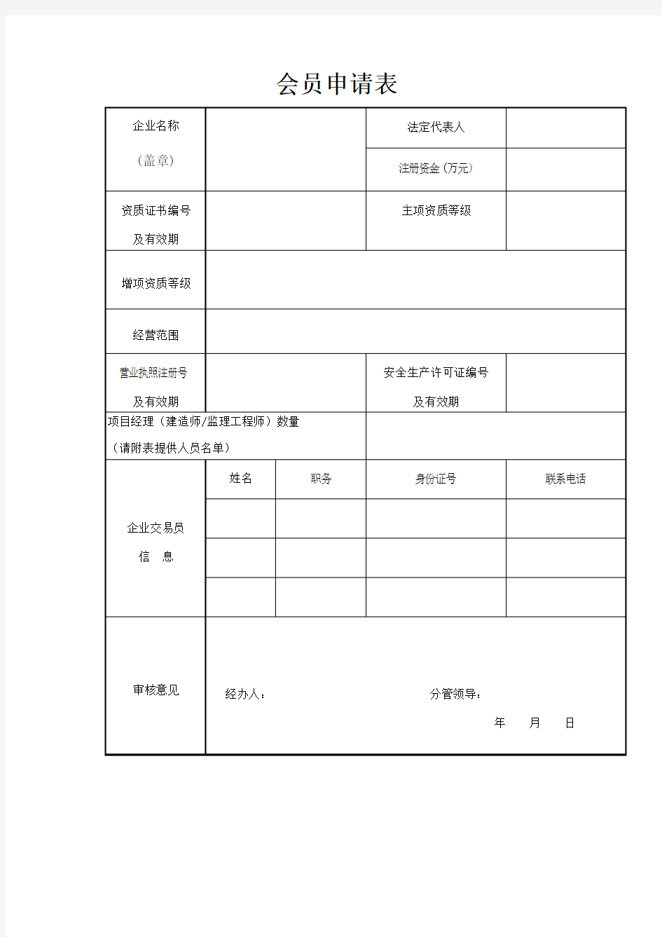 企业入库申请表、《诚信承诺书》和《法人授权委托书》