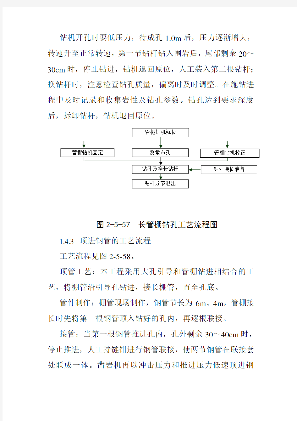 超前支护施工工艺