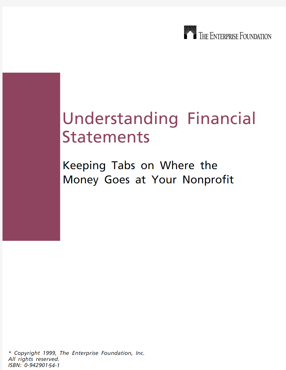 UnderstandingFinancialStatements