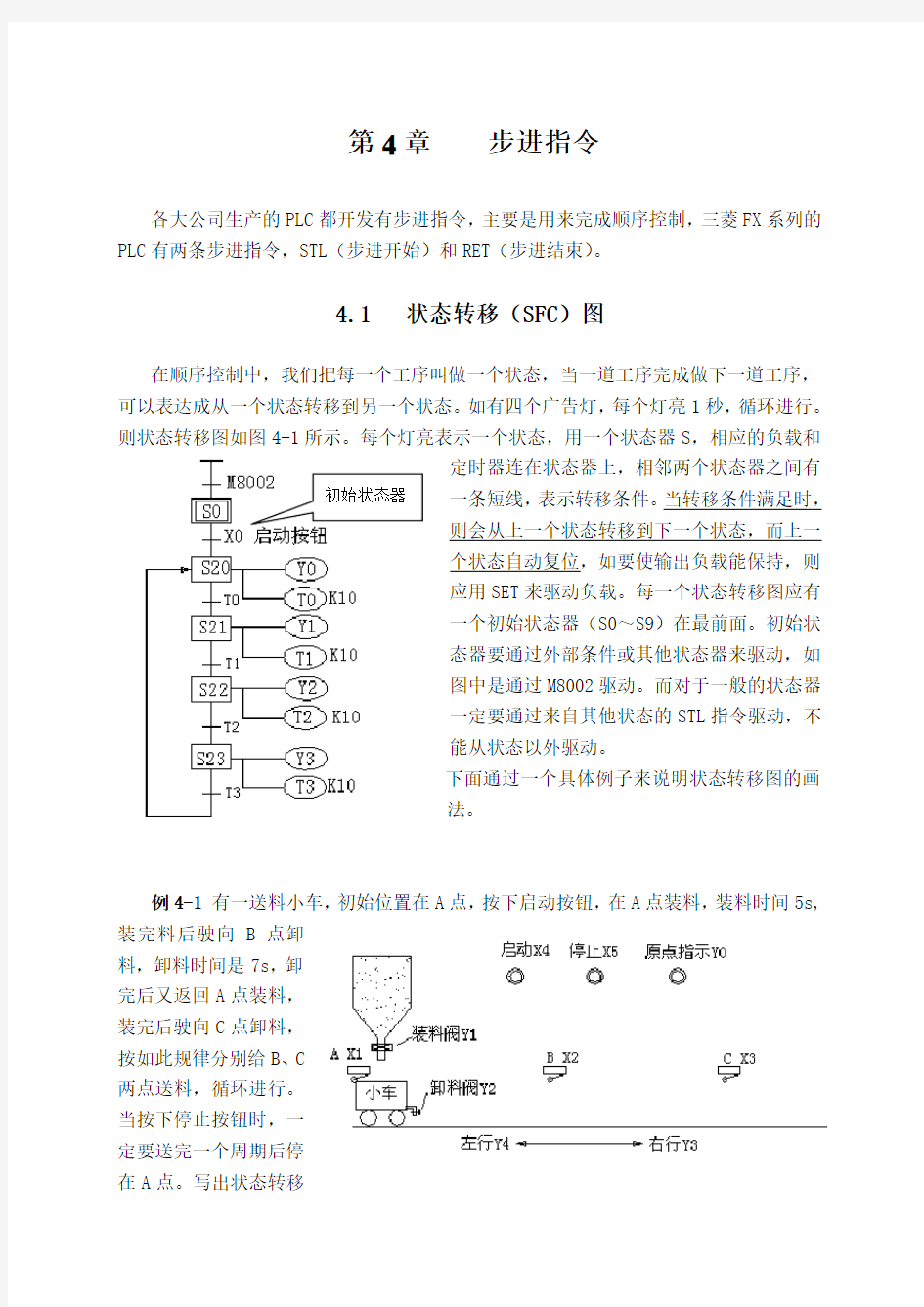 PLC步进指令使用