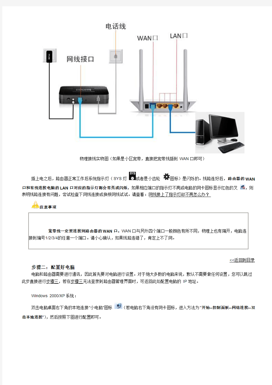 tp-LINKr406路由器设置说明