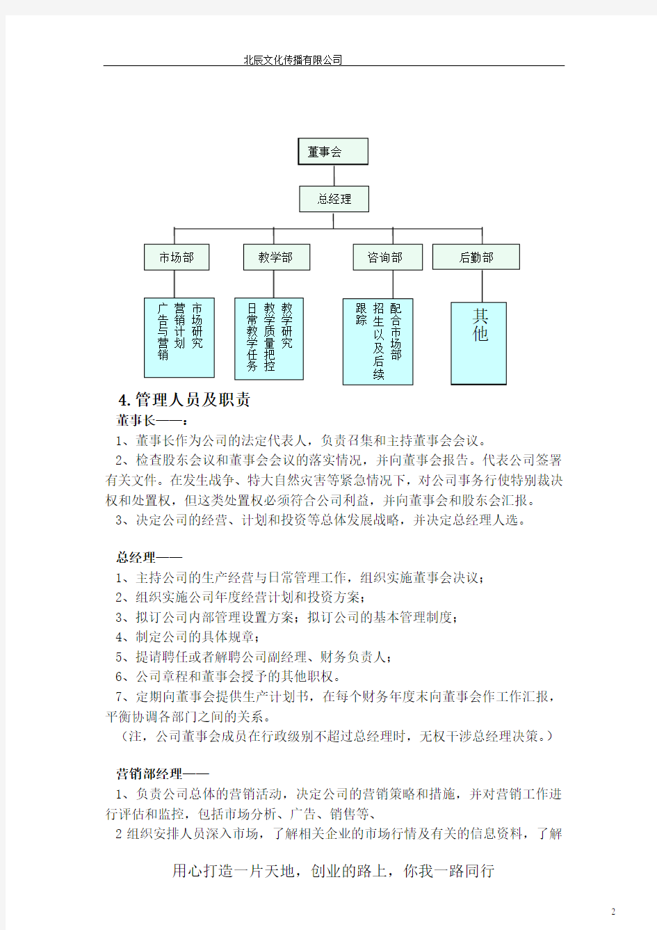 教育培训学校(机构)创业计划书(全)