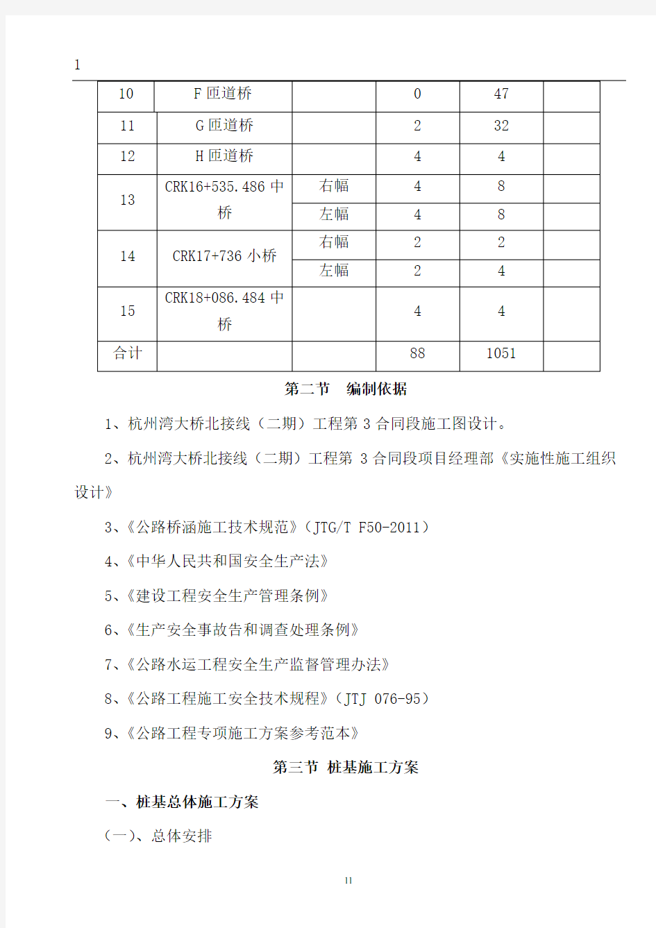 桥梁下部结构专项施工方案