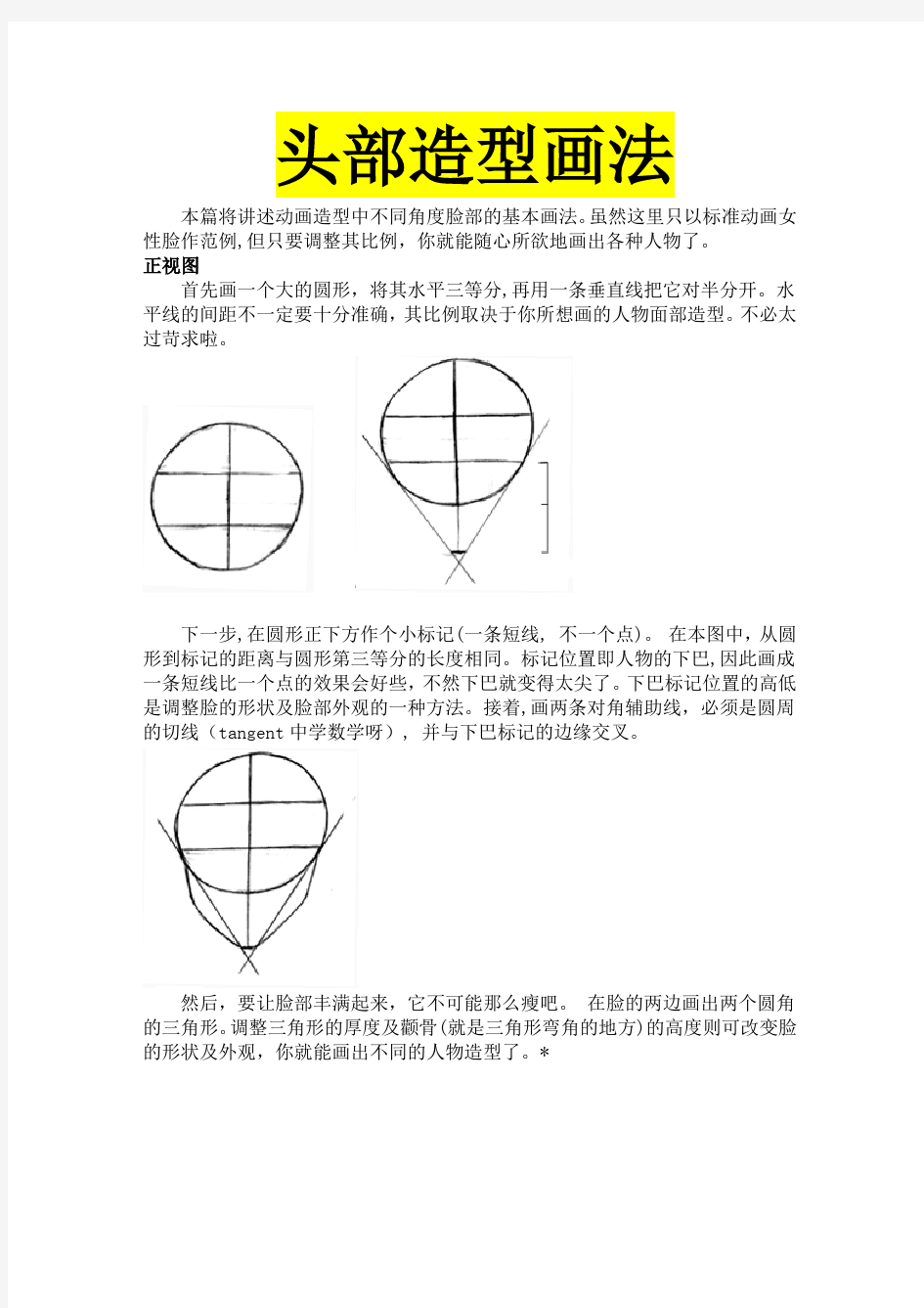 人物头部及五官画法[1]