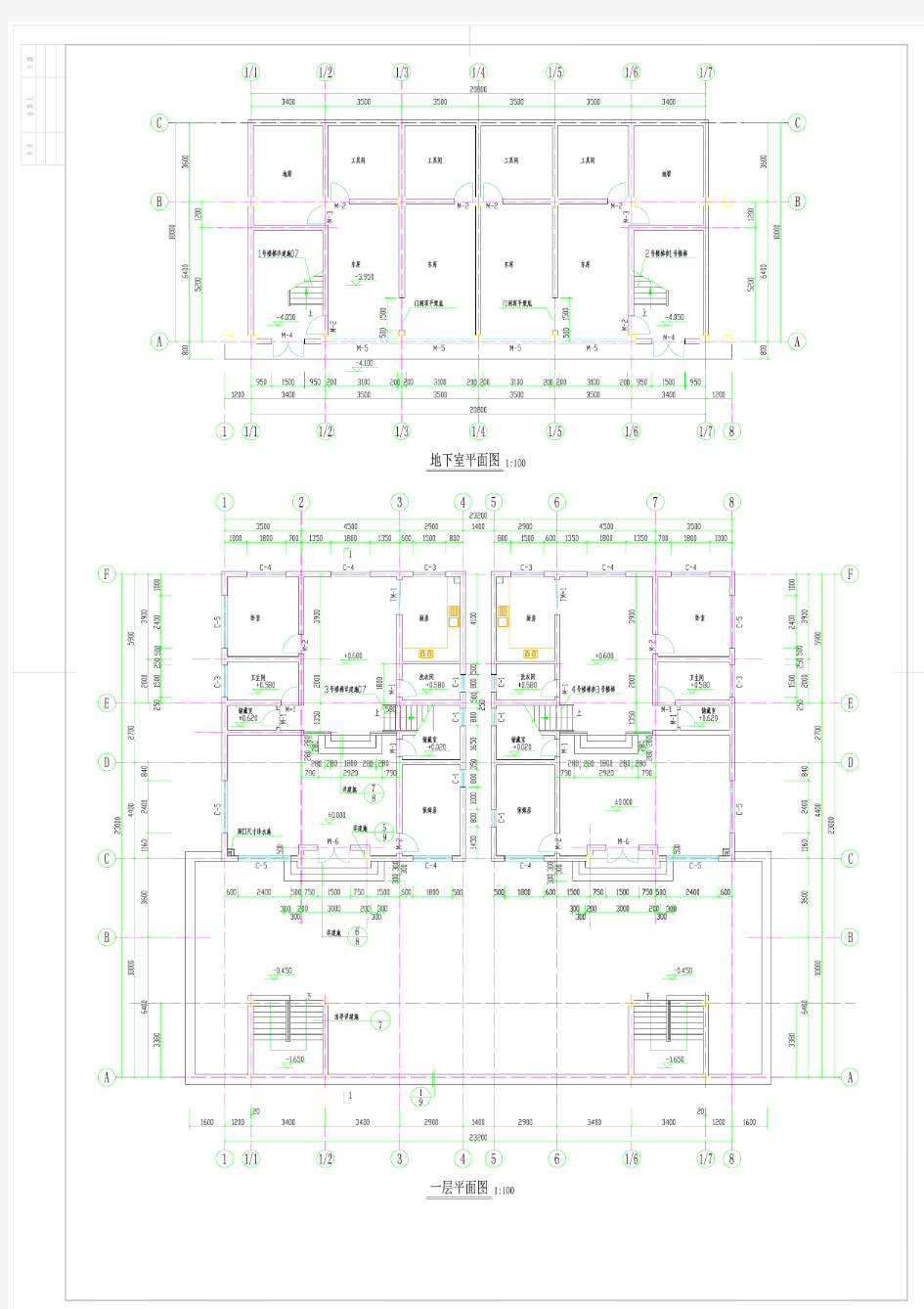 别墅全套建筑设计图纸