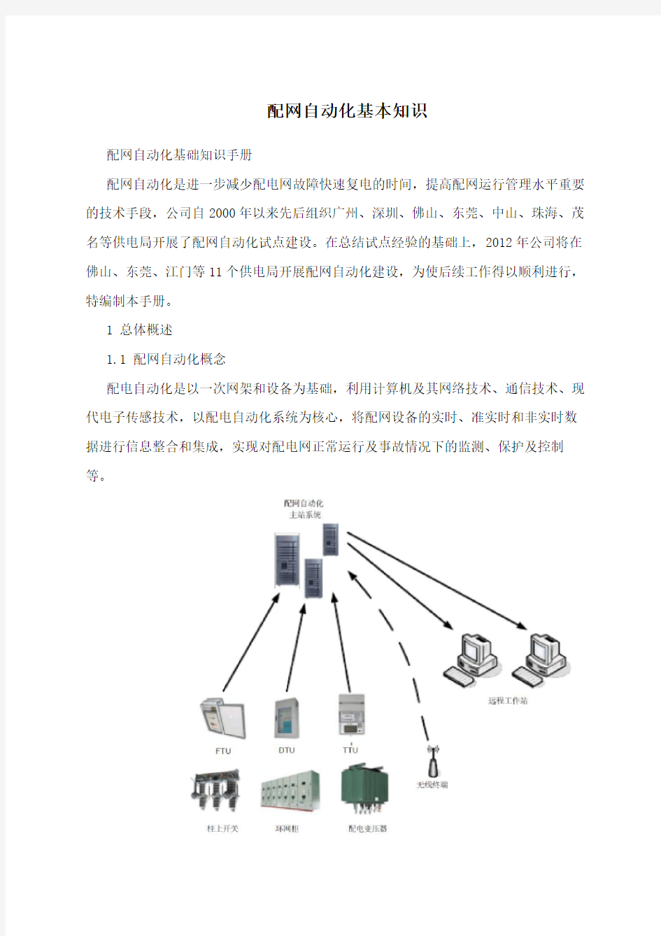 配网自动化基本知识