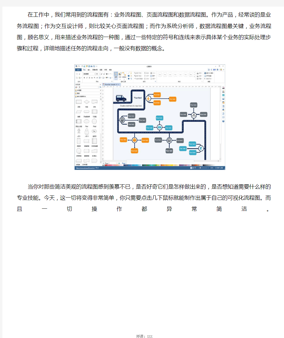 画框图流程图用什么软件