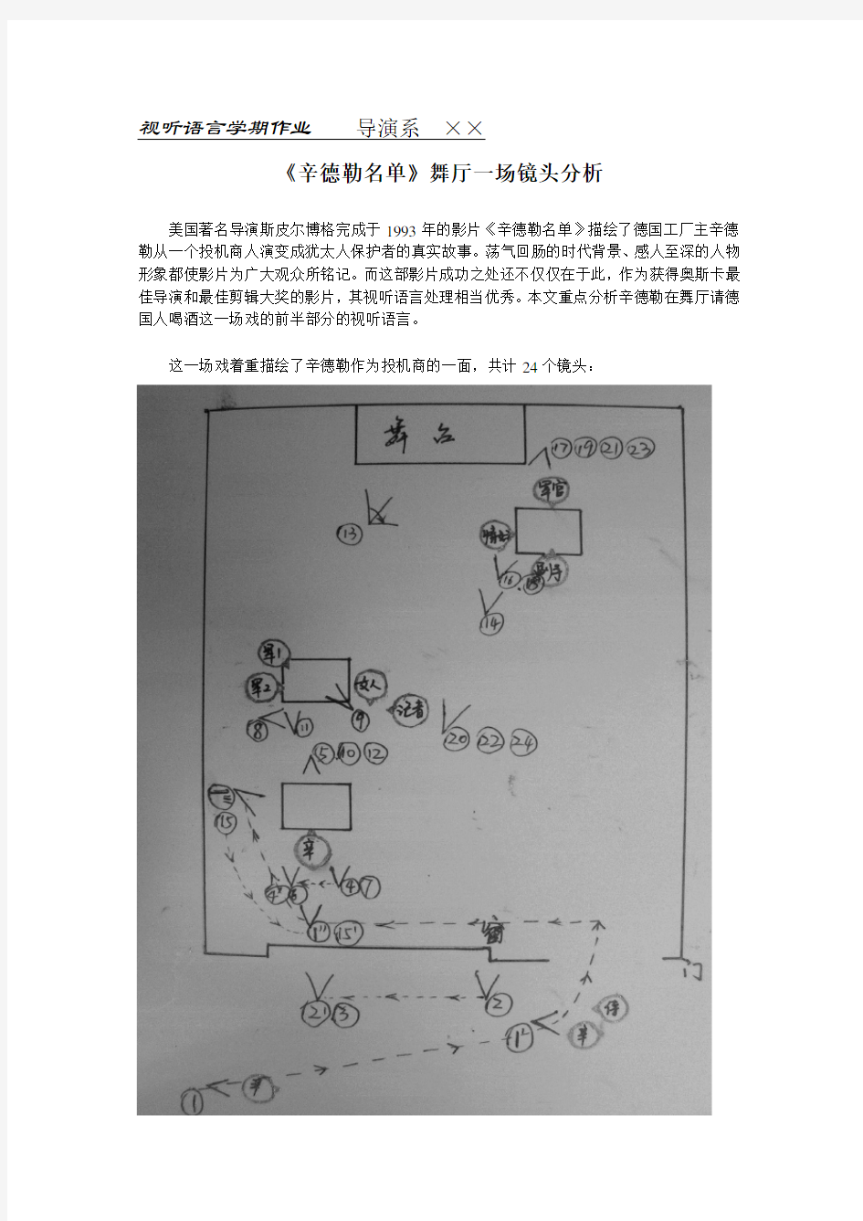 北电学生拉片作业