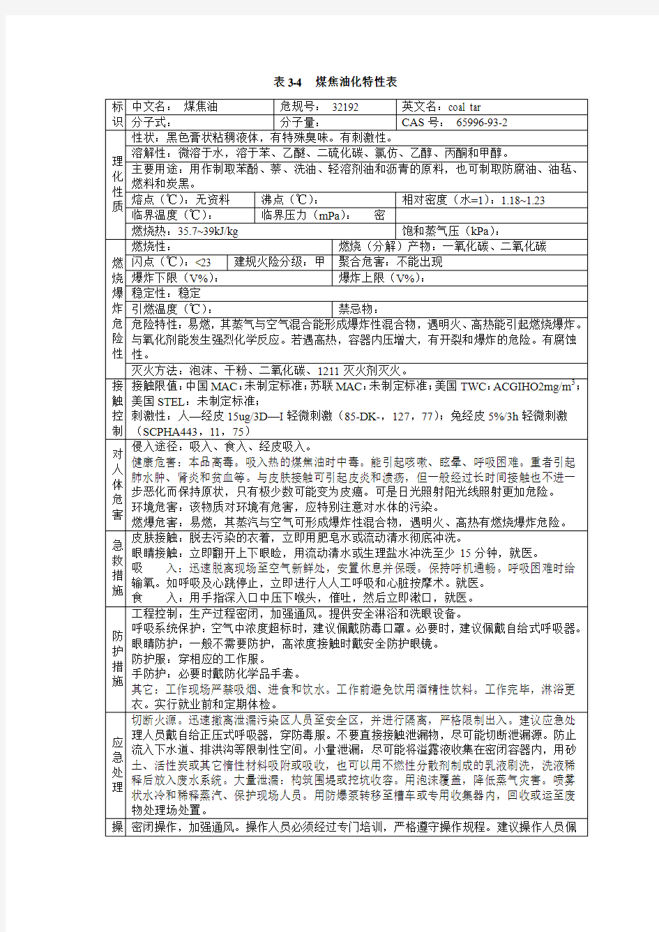 物质安全资料表MSDS大全(2)