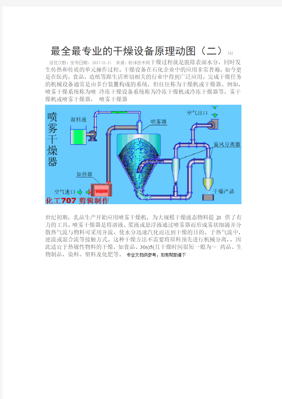 干燥设备原理动图