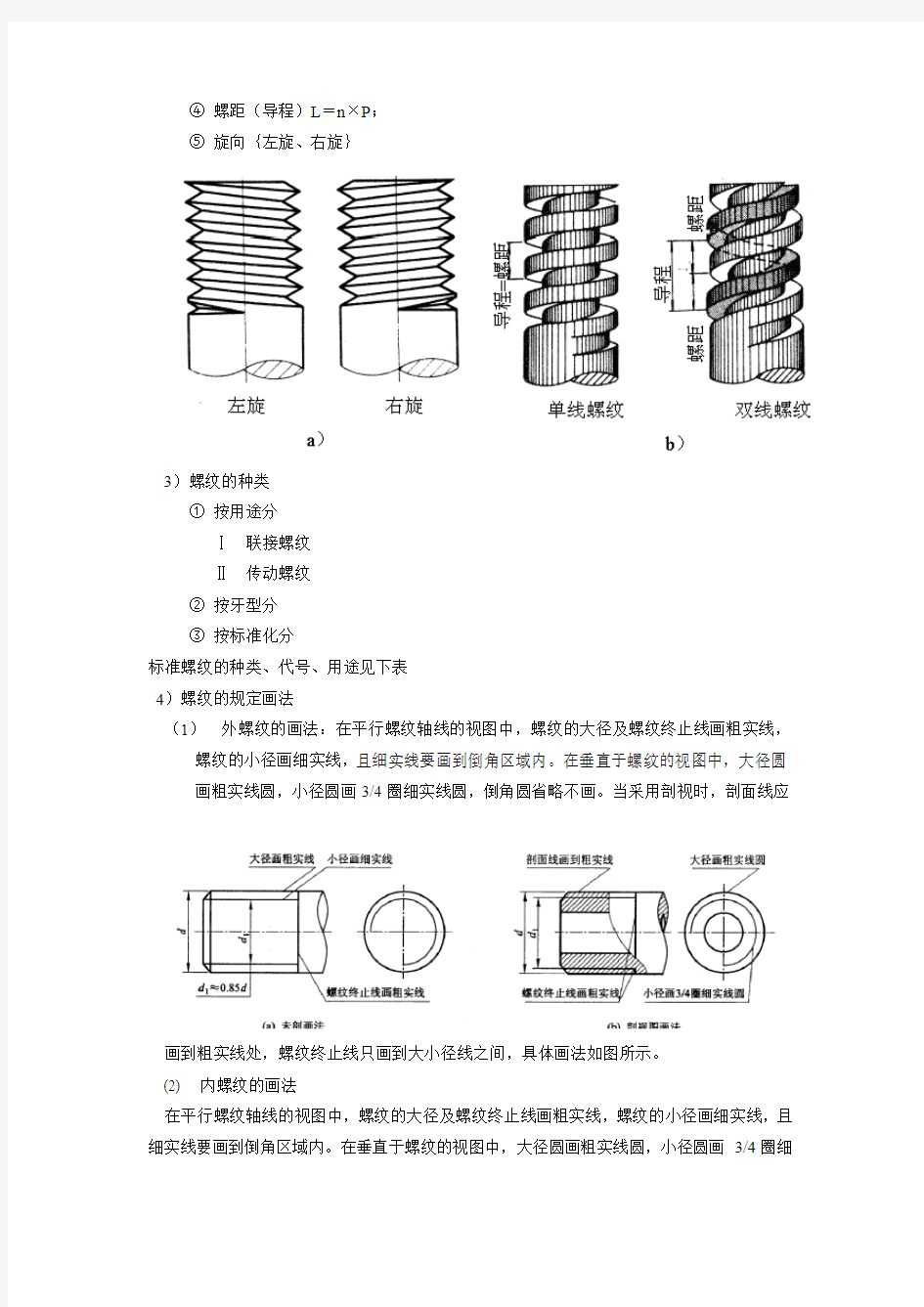 标准件与常用件、零件图、装配图教案