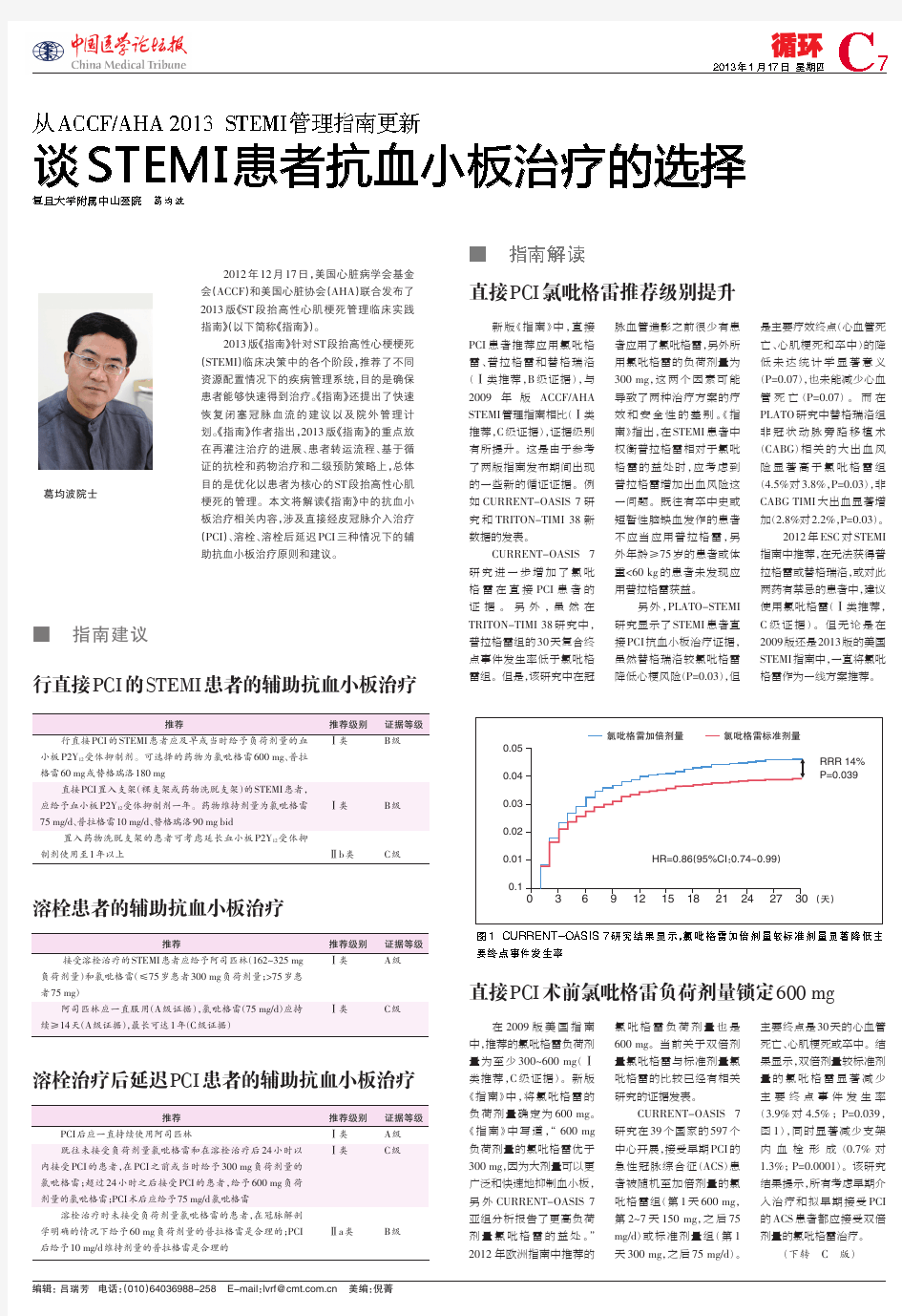 ACC2013STEMI指南解析