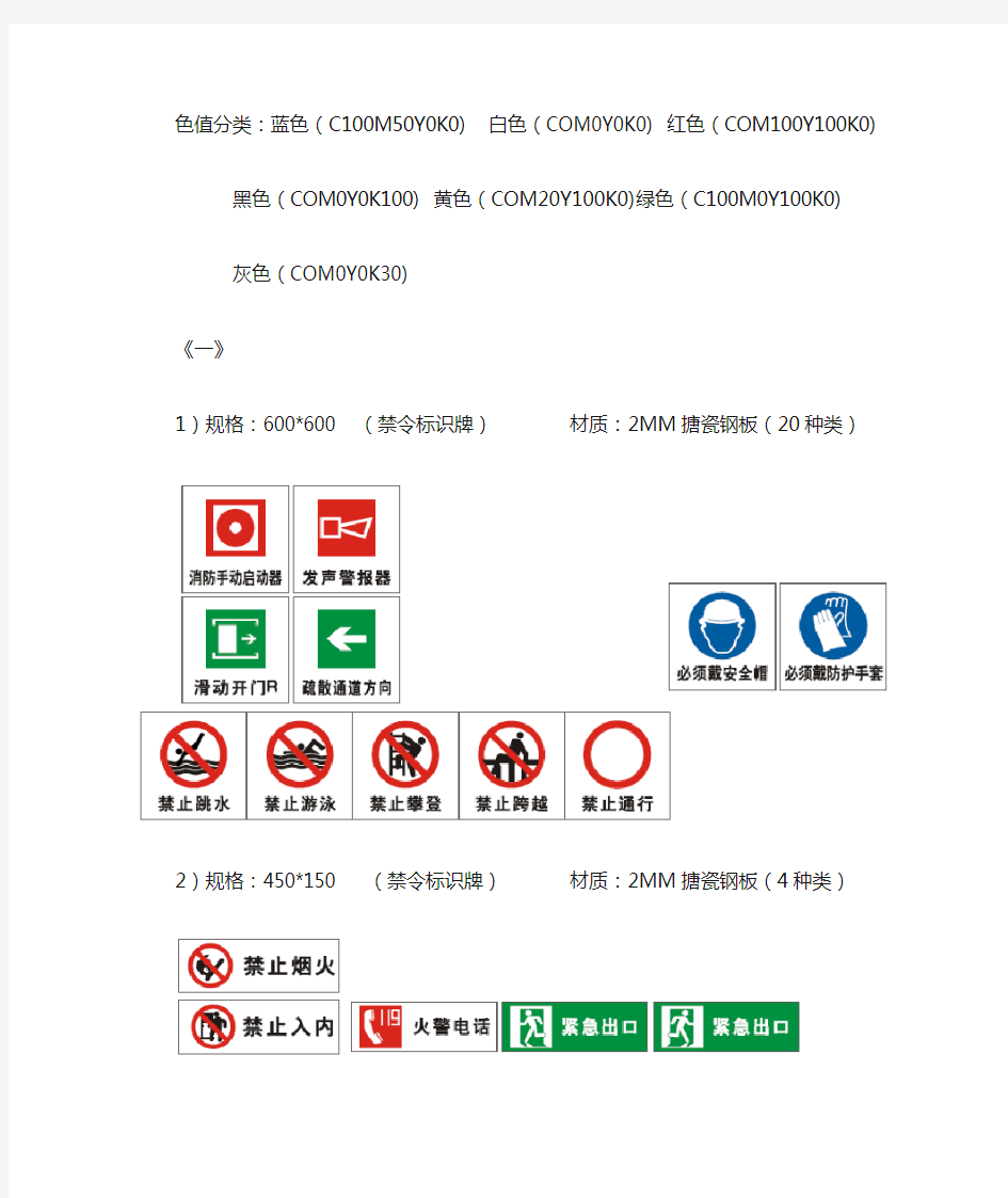 标识分类