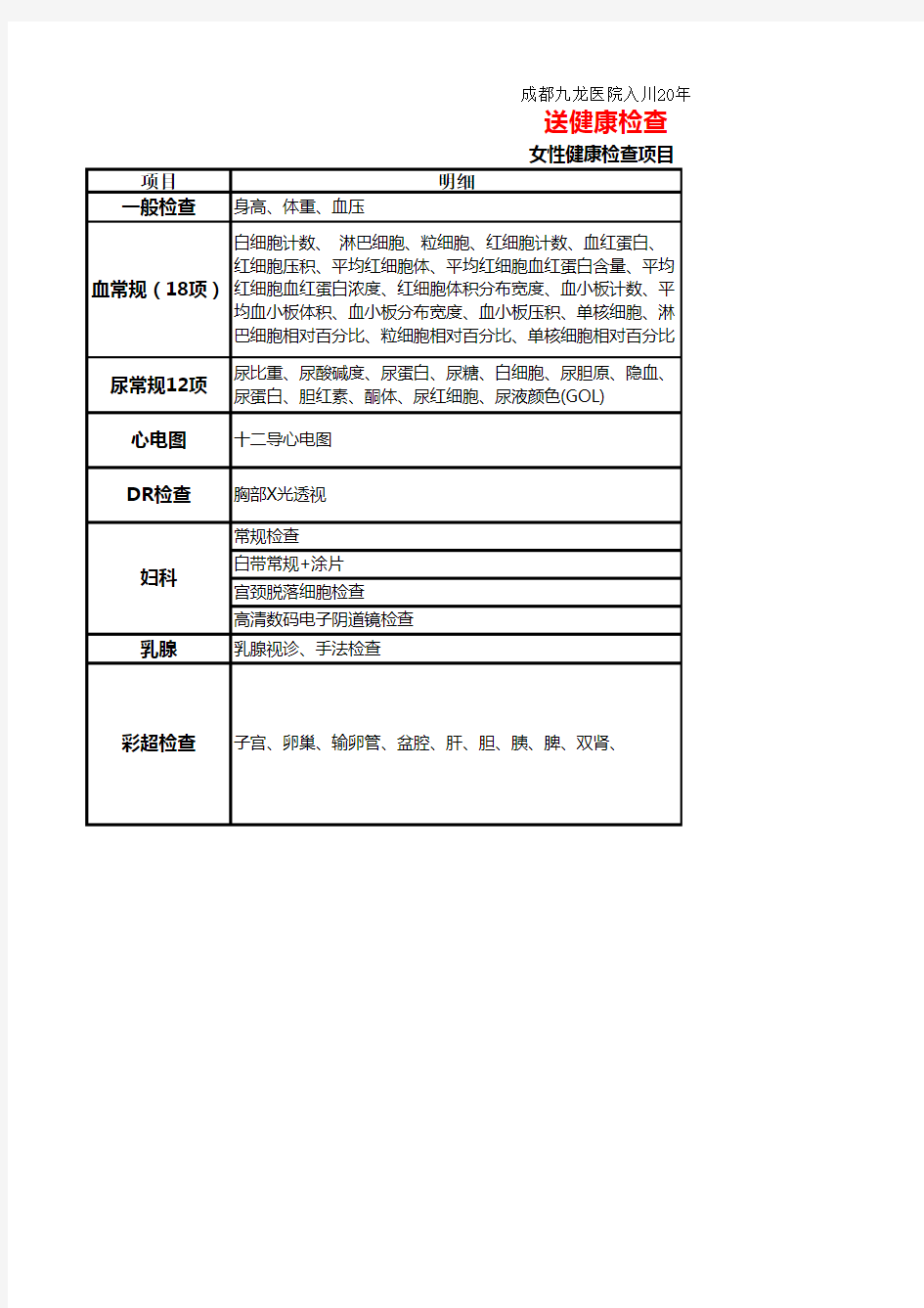 成都九龙医院入川20年