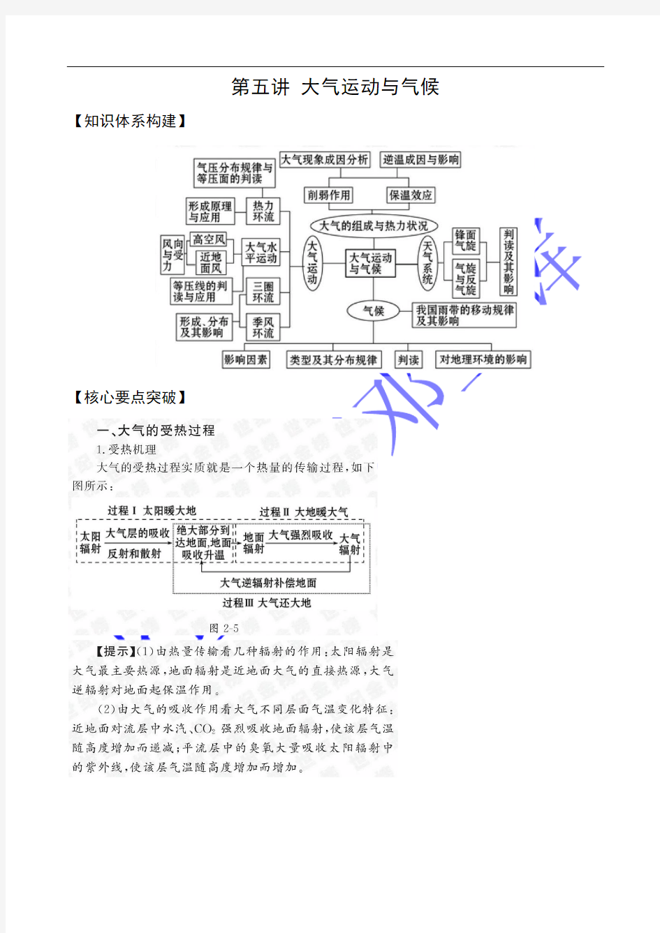 第五讲 大气运动与气候