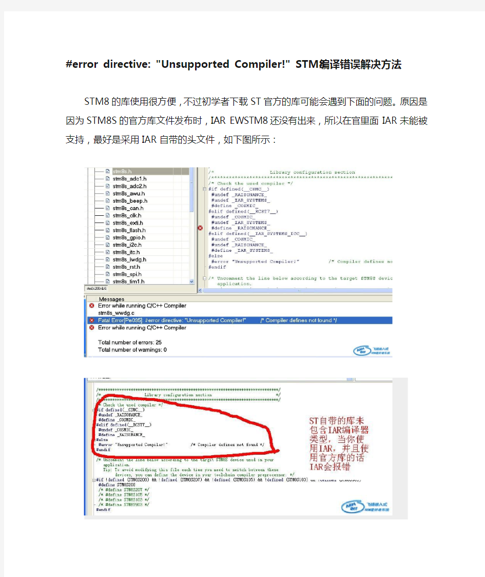 stm8自学l学习笔记