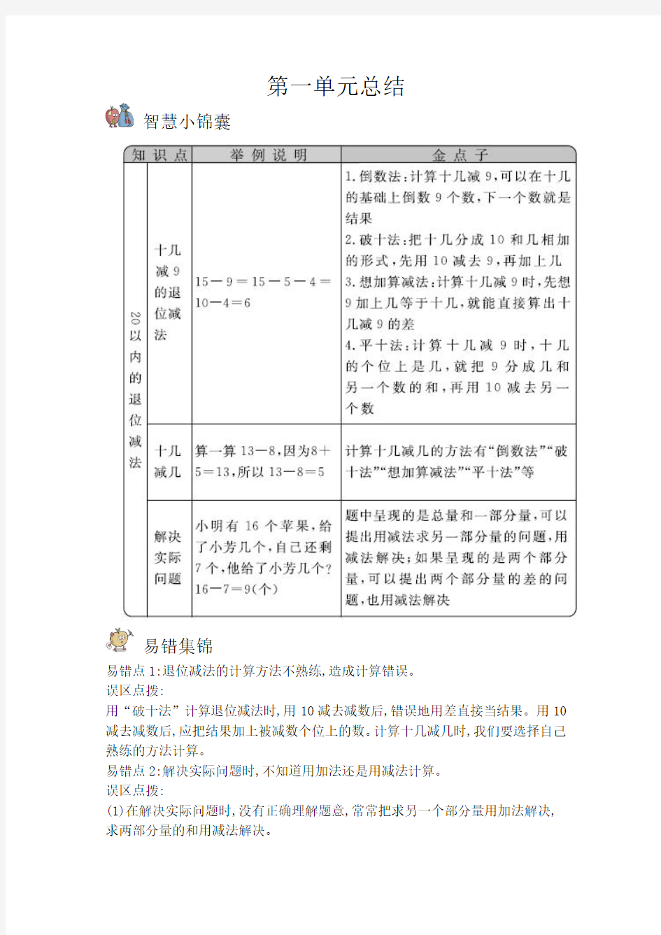 苏教版小学数学二年级下册知识点整理汇总(全册)