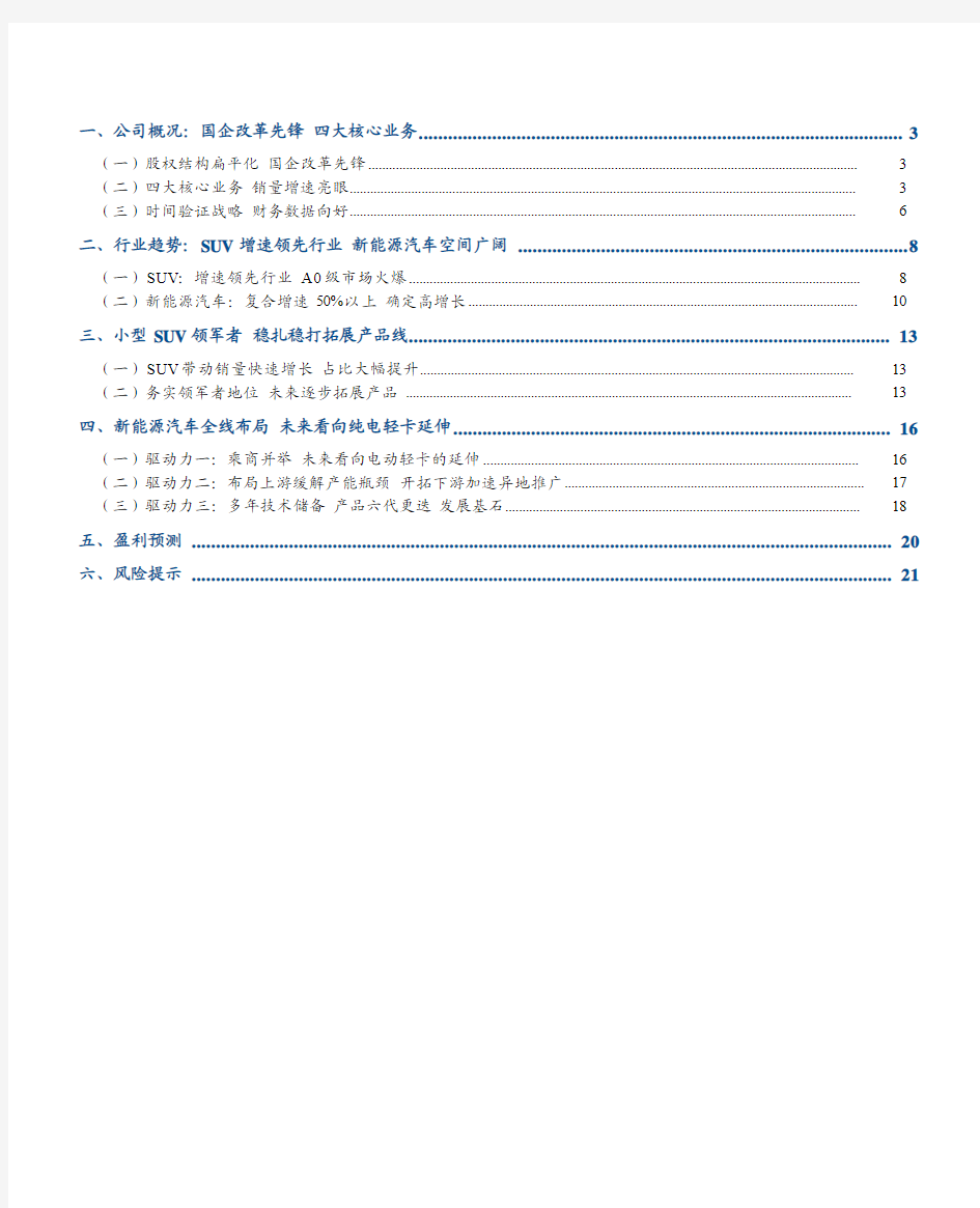 新能源汽车行业品牌企业江淮汽车调研报告