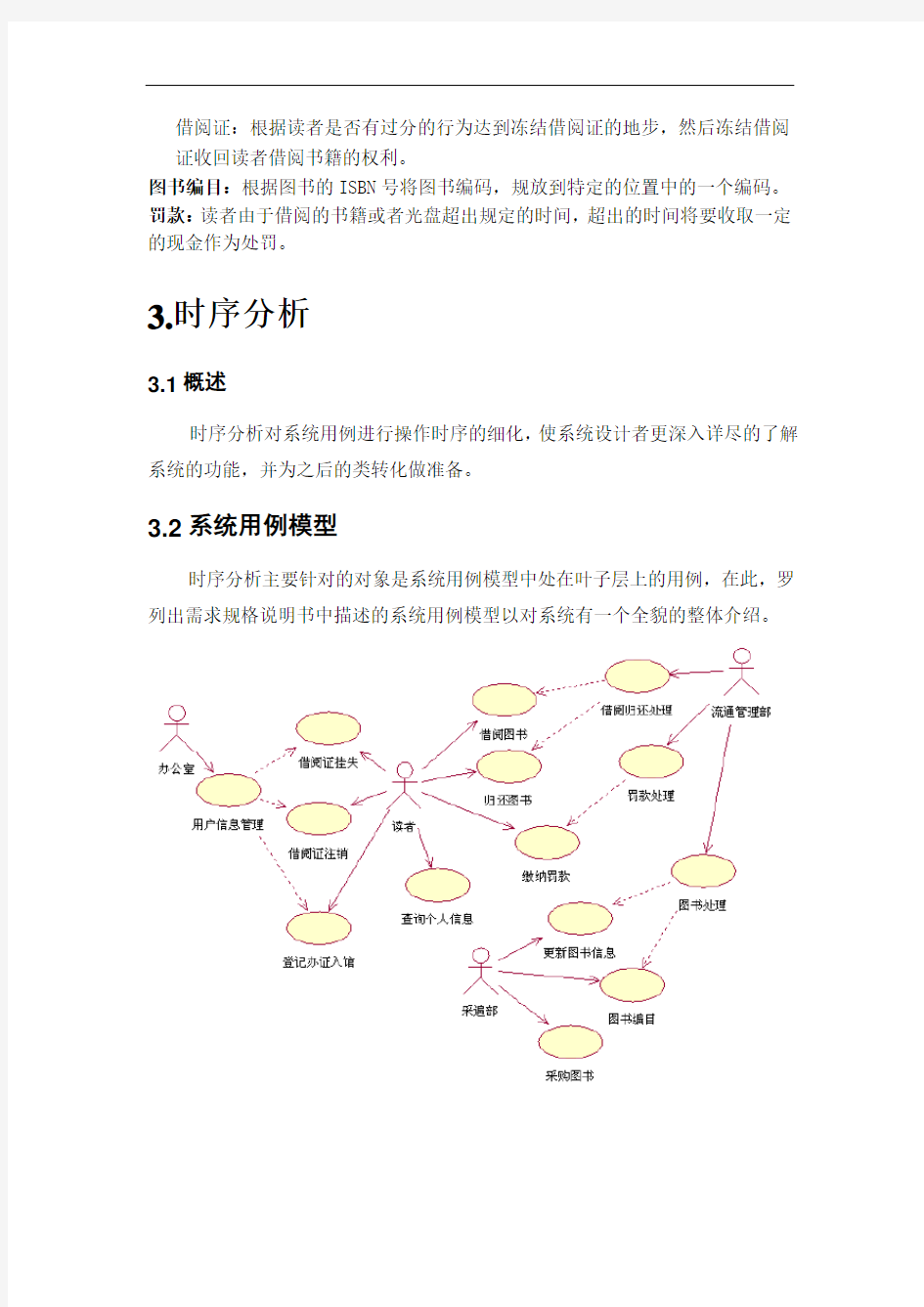 大学图书馆管理信息系统分析报告