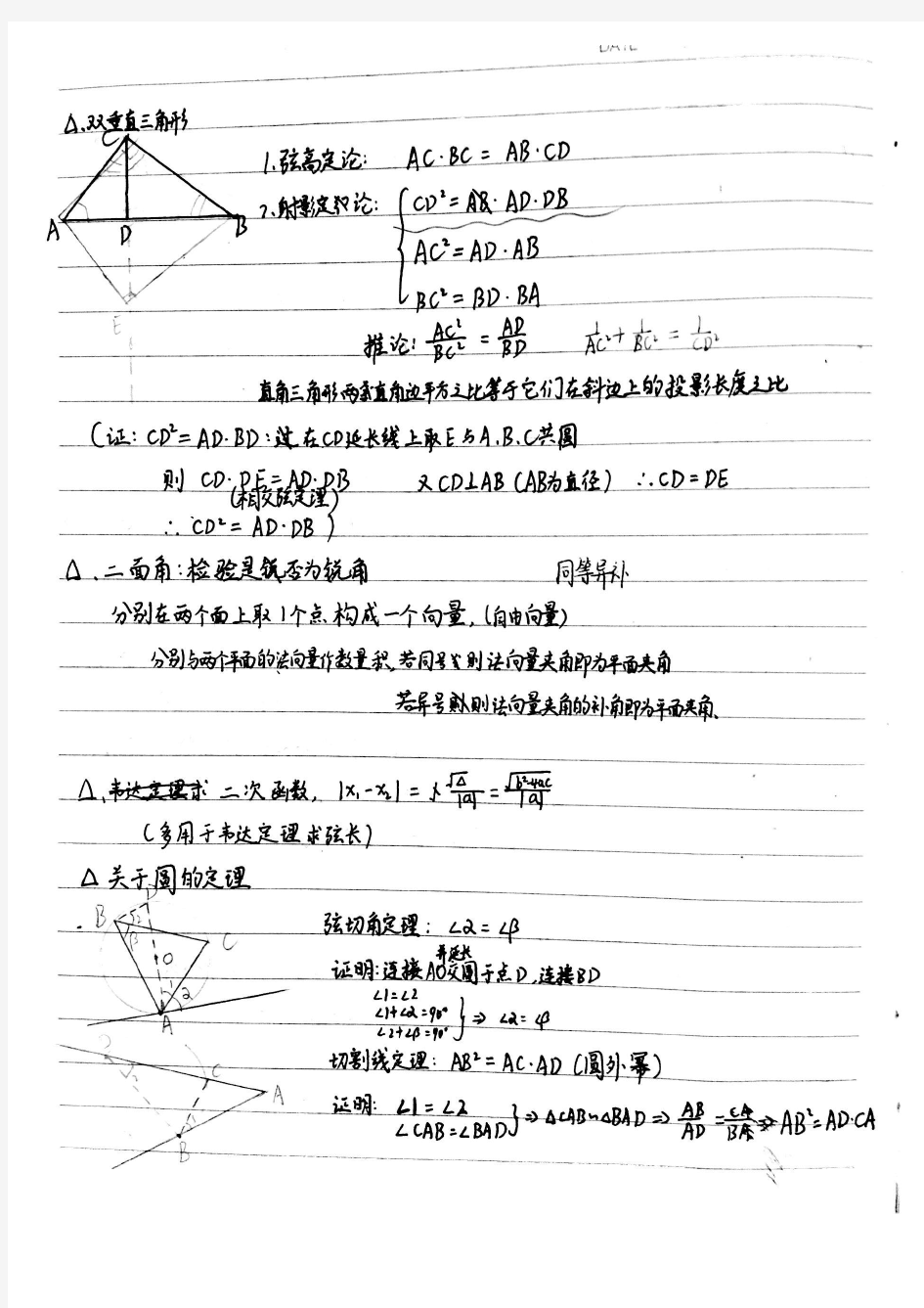 全国高考状元手写笔记合集理科数学.pdf