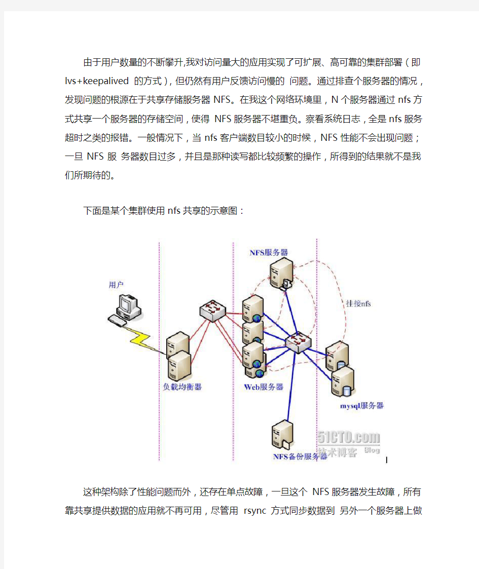 分布式文件系统MFS(moosefs)实现存储共享