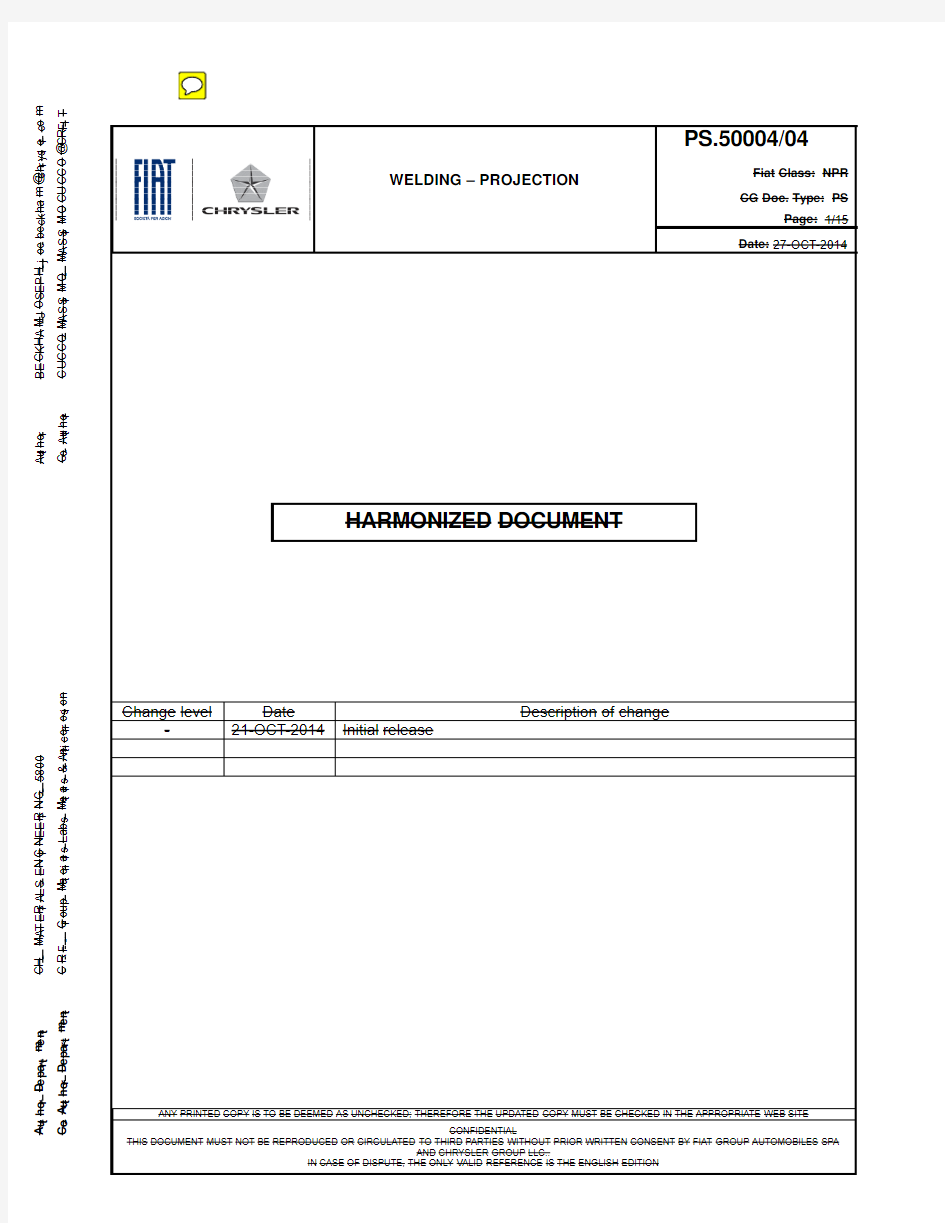 PS.50004 04-S WELDING - PROJECTION