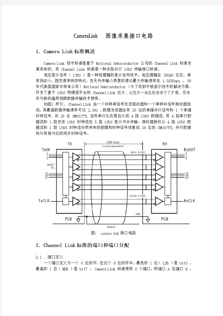 CameraLink 图像采集接口电路1 (2)