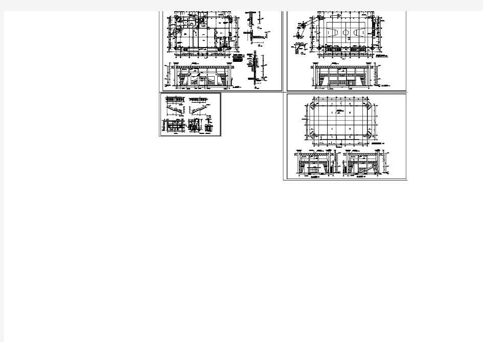 某操场CAD平面全套设计施工图纸