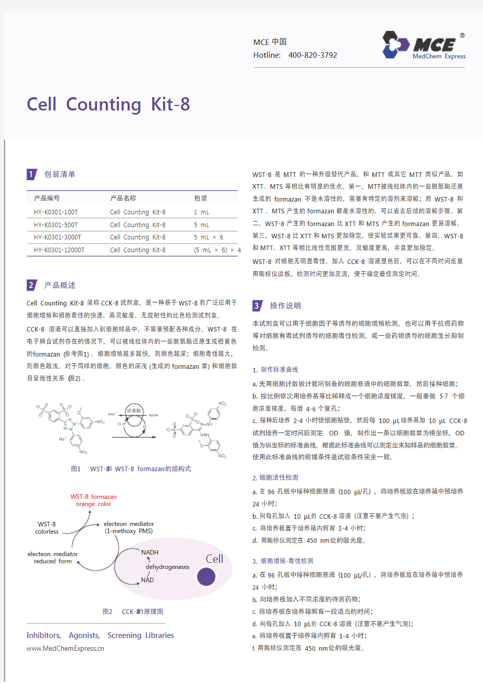cck8做标准曲线-细胞技术_MedChemExpress