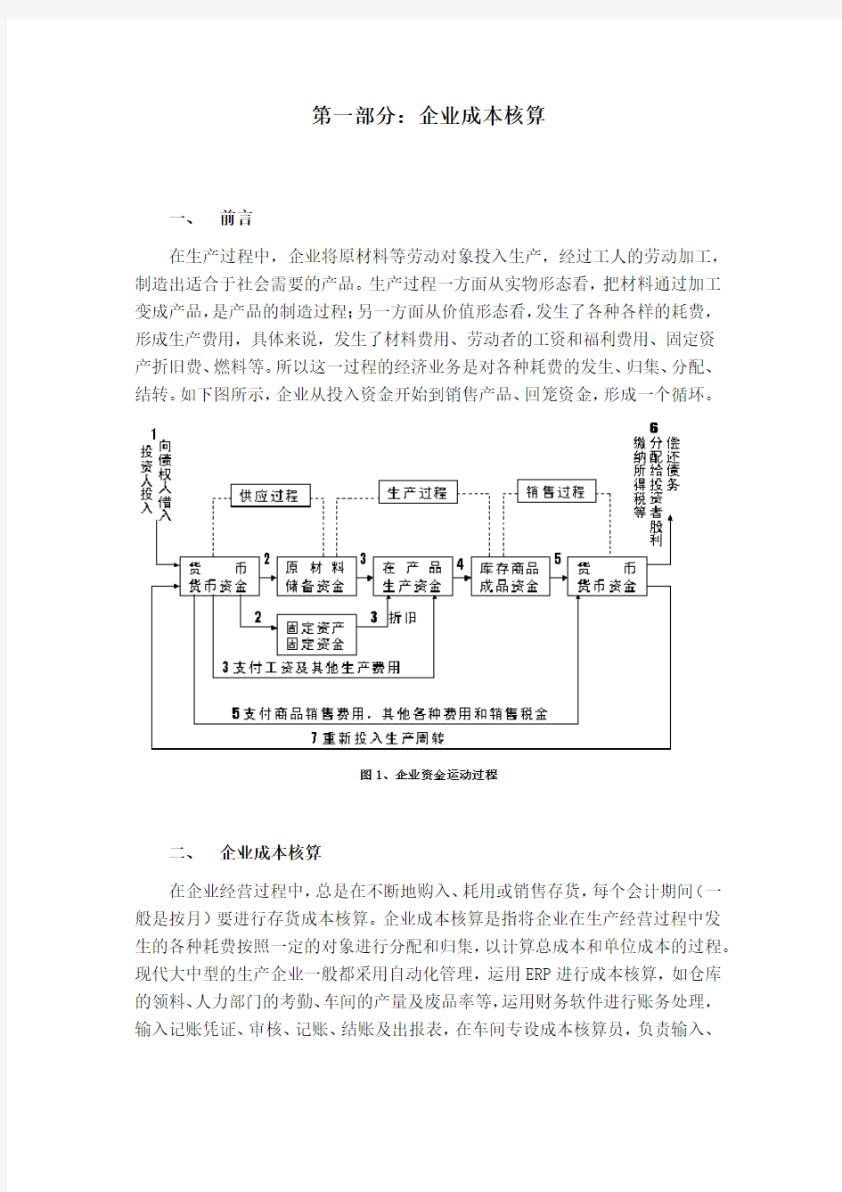 企业成本核算与审计