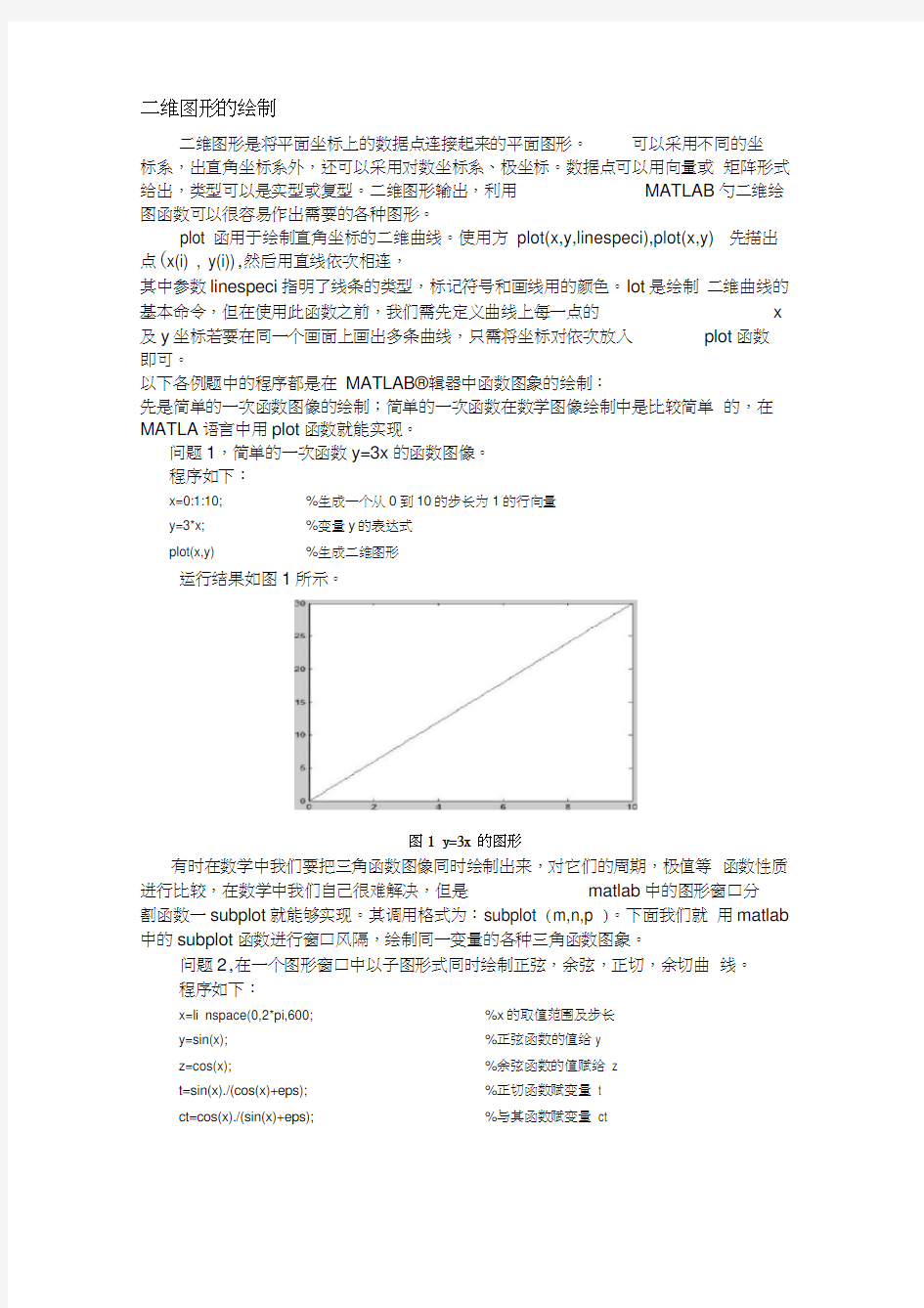 matlab经典作图