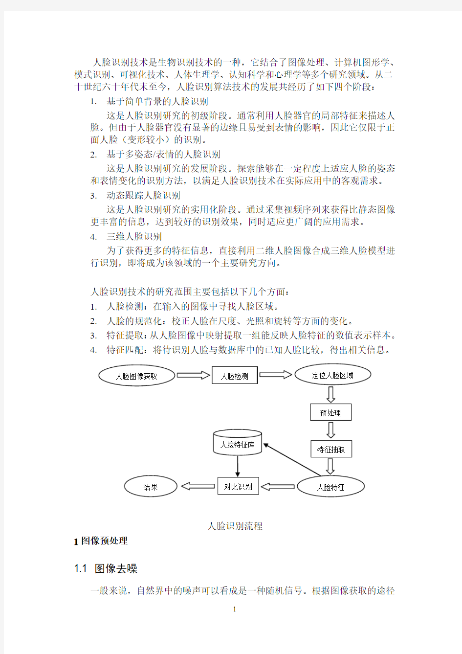 人脸识别介绍