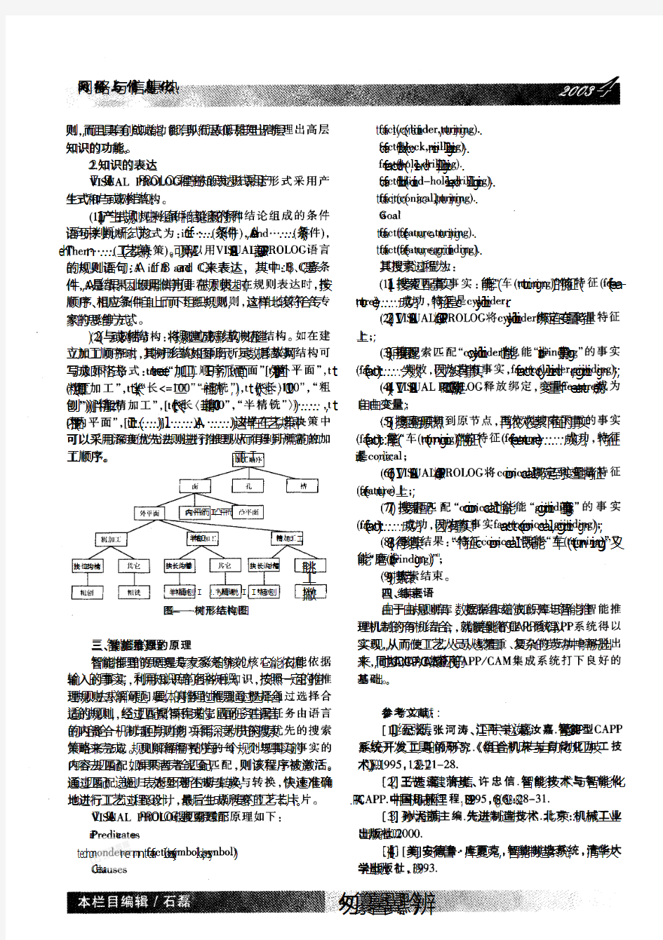 CAPP系统智能化的关键技术