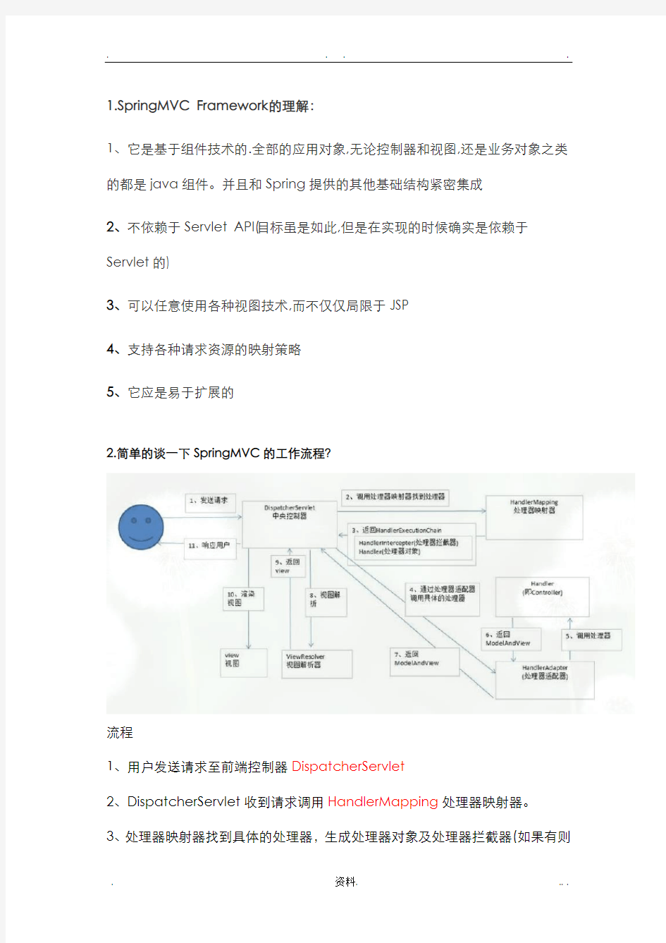 JAVA框架面试题汇总