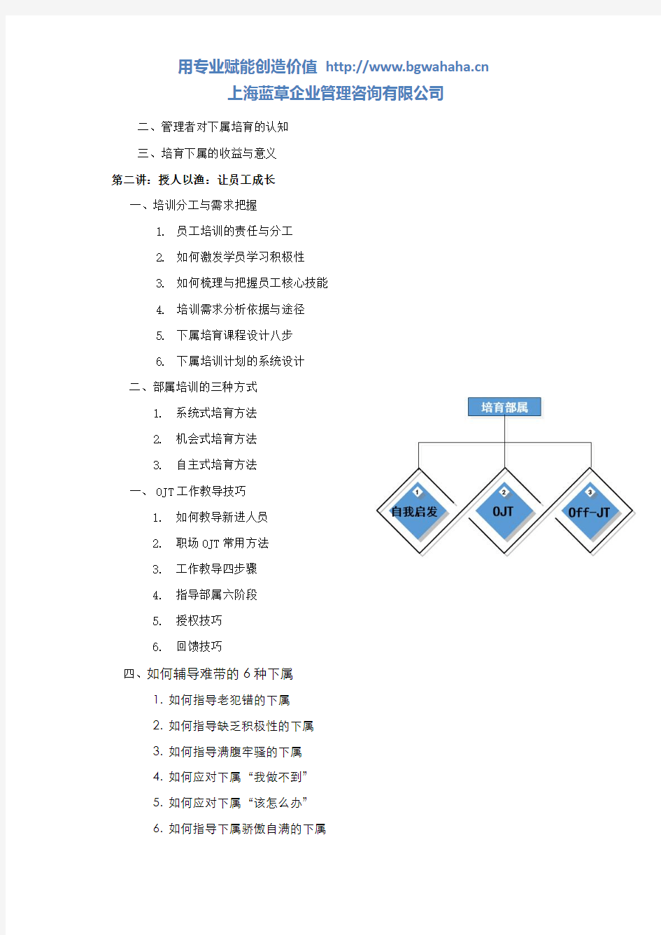 让下属跑起来--部署的培育与激励