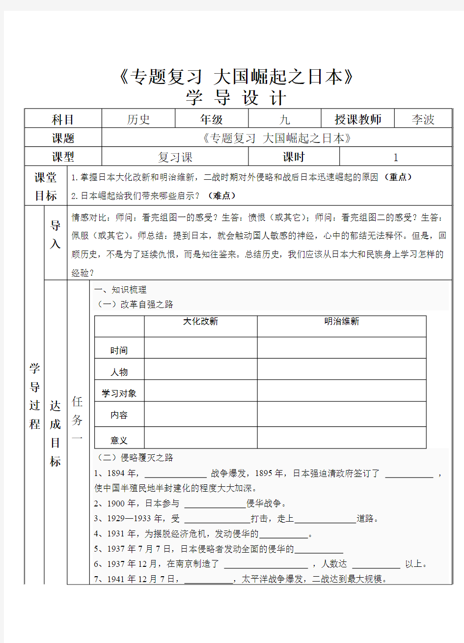 大国崛起之日本 (1)