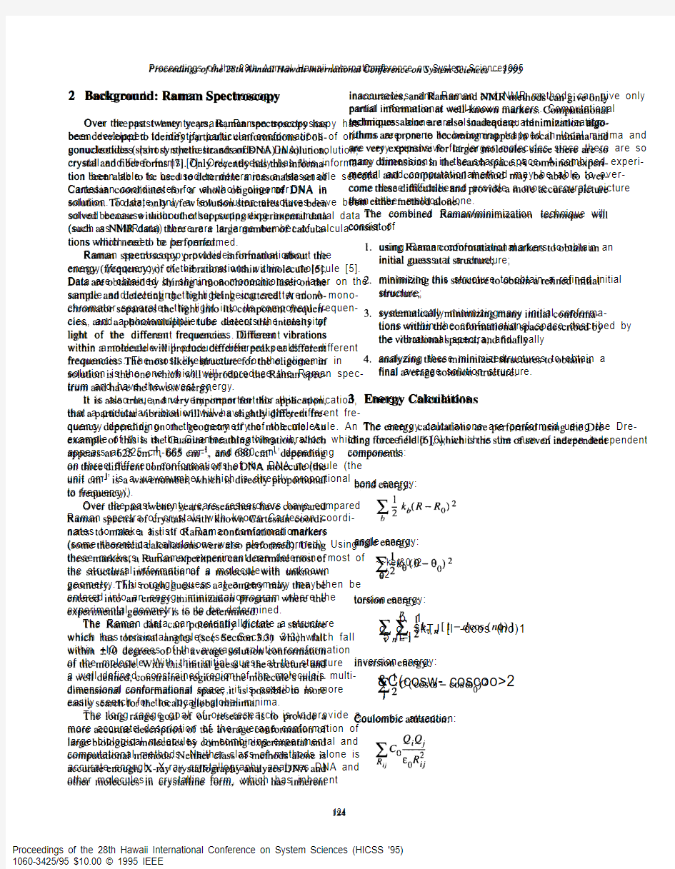 Proceedings of the 28th Annual Hawaii International Conference on System Sciences- 1995 A P