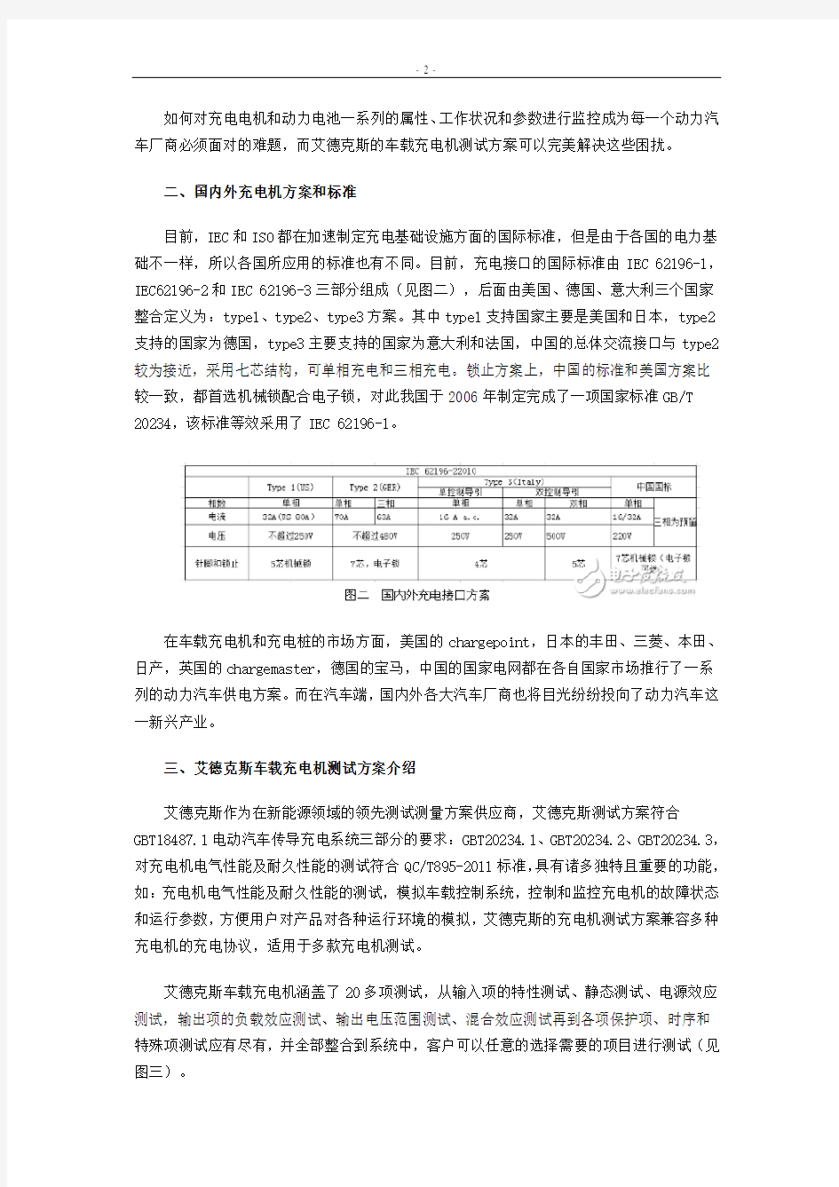 电动汽车车载充电机测试解决方案