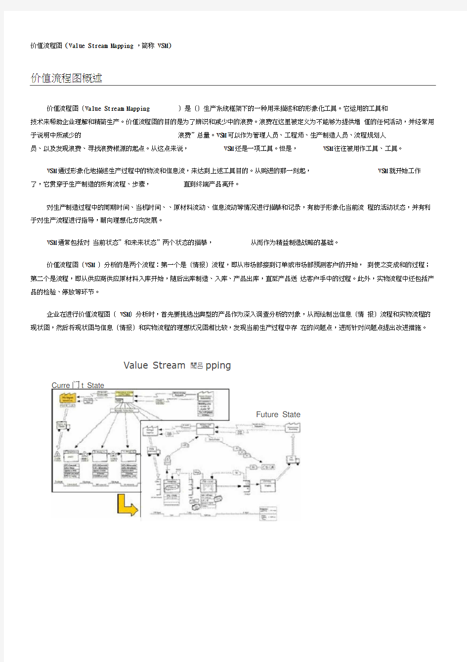 价值流程图概述